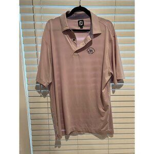 FootJoy Breast Cancer King Kamaehameha Polo Shirt - Size